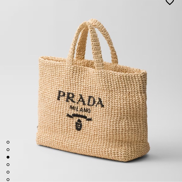 Prada Milano Woven Tote Bag - Picture 2 of 8